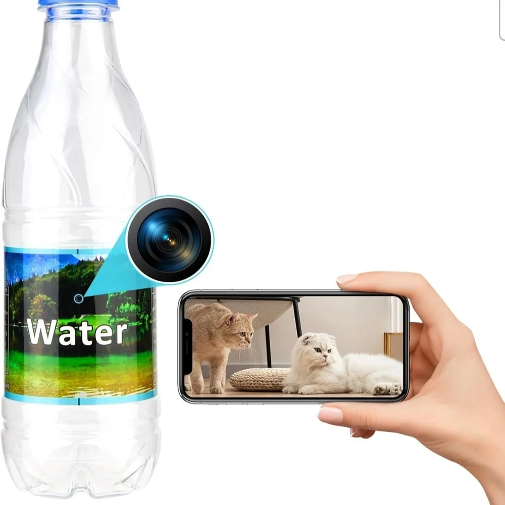 Black Simulated Camera Lens Attachment for Smartphones